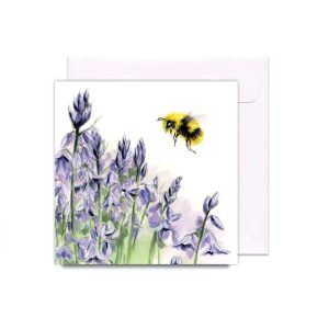Bluebells and Bee